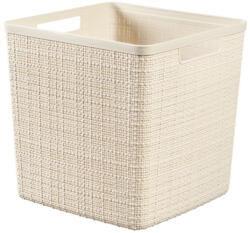 Curver Jute Cube doboz 17L bézs (610906)