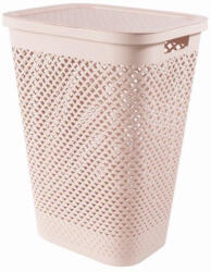 Curver Pure 55 l rózsaszín szennyestartó fedéllel (610992)