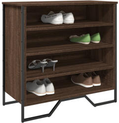 vidaXL barna tölgy színű szerelt fa cipősszekrény 80 x 38 x 78 cm (848653)