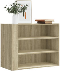 vidaXL sonoma tölgy színű szerelt fa faliszekrény 75 x 35 x 60 cm (848418)