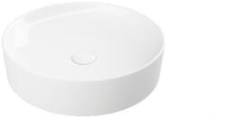 Sanovit LUCENTE - PULTRA ültethető - Top Counter - porcelán mosdó - O - Ø 43 cm (GV3043-KL)