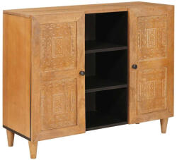 vidaXL Széf Világosbarna 33.5 x 90 x 75 cm (4018108)