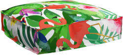 vidaXL Raklap párna ülőfelülethez Floral Sokszínű 50 x 50 x 12 cm (42001477)