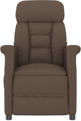 vidaXL Masszázsszék párnával Barna 70.5 x 96.5 x 95 cm Műbőr (348406)