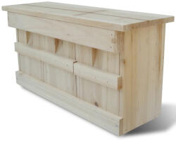 vidaXL Madárház fészekrakó doboz 44 x 15, 5 x 21, 5 cm (41292)