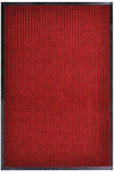 vidaXL piros PVC lábtörlő 117x220 cm (287666)