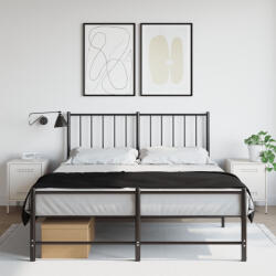 vidaXL 2 db fehér acél éjjeliszekrény 36 x 39 x 50, 5 cm (842921)