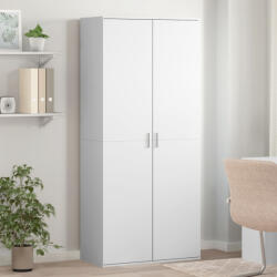 vidaXL fehér szerelt fa cipősszekrény 80 x 39 x 178 cm (3276672)