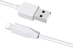 hoco. Cablu de date Hoco X1 Rapid, USB - Lightning, 2m, 2.1A, Alb