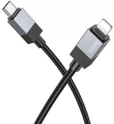 hoco. Cablu Date si Incarcare USB-C - Lightning HOCO X110, 27W, 1m, Negru - evomag