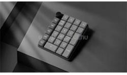 KEYCHRON K0 MAX Numpad, Hot Swappable, RGB Backlight, Brown Switch, fekete (K0M-H3) (K0M-H3)