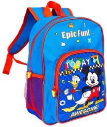 Disney Mickey Mouse Ghiozdan cu 2 compartimente, Disney Mickey Mouse