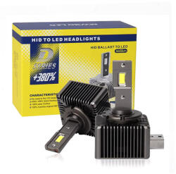 Becuri LED D5S Plug&Play pentru far auto 70W Chip Cree 8600 Lm 12-24V M30-D3S () (AVR-M30-D5S)