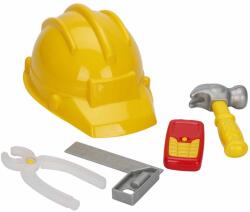Zapp Toys Set unelte si casca de protectie, Zapp Toys, 5 piese Set bricolaj copii