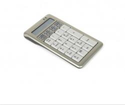 BakkerElkhuizen S-board 840 Numeric numerikus billentyűzet PC USB Világosszürke, Fehér (BNES840DNUM) (BNES840DNUM)