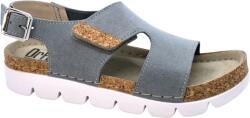 Dr. Feet Sandale piele naturala Dr. Feet 9016 albastru