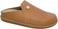 Dr. Feet Saboti piele Dr. Feet 19000 maro - talonet detasabil