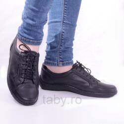 Medline Berende Pantofi din piele dama Medline 446 Negru
