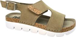 Dr. Feet Sandale piele naturala Dr. Feet 9016 capuccino
