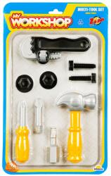 Zapp Toys Set unelte pentru constructie, Zapp Toys, 9 piese Set bricolaj copii