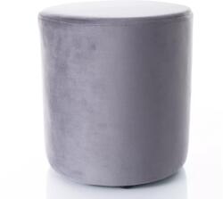 SIGNAL MEBLE Zsámoly DOTI B VELVET Szín: Sötétszürke / Bluvel 14 (DOTIBV14)