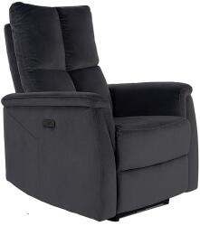 Signal NEPTUN VELVET relaxációs fotel | fekete (NEPTUNVC)