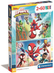 Clementoni Pókember Spidey 2x60 db-os puzzle Clementoni CMC21625 (CMC21625)
