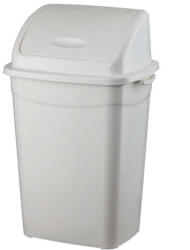 PLANET Szemetes kuka billenő fedéllel műanyag 26 literes fehér UP120P (UP120P) - cartridge