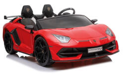 LEAN Toys Lamborghini Aventador SX2028 piros akkumulátoros autó
