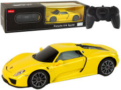 Rastar Autó R/C Porsche 918 1: 24 Rastar Yellow