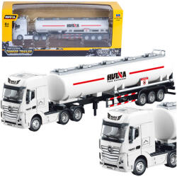 Huina Toys Tartálykocsi fém mozgatható részek fehér 1: 50