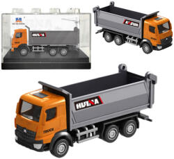 Huina Toys Dömper fém gyűjthető modell Huina Orange 1: 80