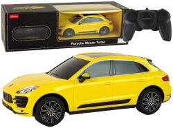 Rastar Autó R/C Porsche Macan Turbo 1: 24 Rastar Yellow