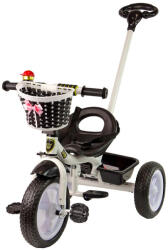 LEAN Toys Tricikli PRO100 Fekete Basketball EVA kerekek