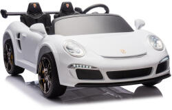 LEAN Toys Akkumulátoros autó S322 fehér 4x4