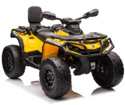 LEAN Toys Quad Can Am Outlander 4x4 DK-CA005 sárga