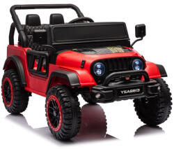 LEAN Toys Akkumulátoros autó YSA8813 Piros 24V