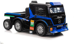 LEAN Toys Akkumulátoros autó Mercedes XMX622B Félpótkocsi Navy Blue LCD