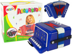LEAN Toys Harmonika Hangszer Kis Zenész Blue