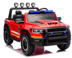 LEAN Toys RAM ZB629-F akkumulátorral működő tűzoltósági jármű