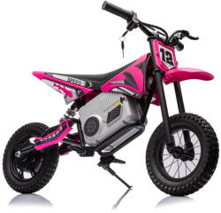 LEAN Toys Akkumulátoros motocross kerékpár A9901 rózsaszín