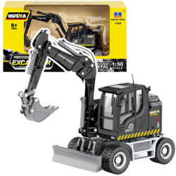 Huina Toys Kerekes kotrógép Bulldózer Metal Huina Fekete 1: 50