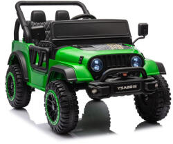 LEAN Toys Akkumulátoros autó YSA8813 zöld 24V