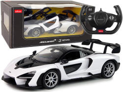 Rastar Autó R/C McLaren Senna Rastar 1: 14 fehér távirányítóval