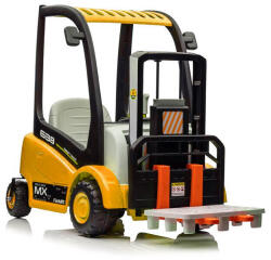 LEAN Toys Akkumulátoros targonca XMX638 sárga