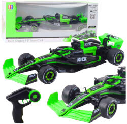 DOUBLE E Sauber F1 C44 fekete és zöld 1: 16 távirányítású versenyautó