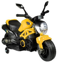 LEAN Toys Electric Ride On Motorbike GTM1188 Sárga