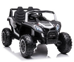 LEAN Toys Akkumulátoros autó YSA036 fehér 4x4