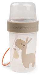 Done by Deer Pohár 2 részes snack tároló, L-es méret, Lalee, homokszínű