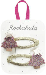  Rockahula Kids Jolly Glitter Karácsonyfa hajcsat 2 db